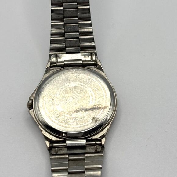 Vintage Silver Philip Persio Men's Watch - Picture 7 of 8